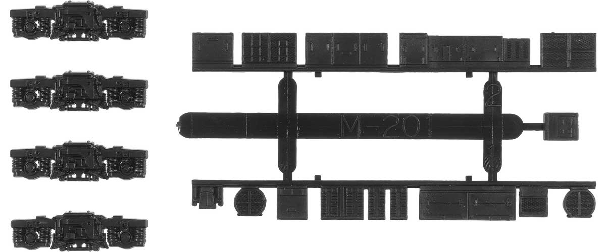 ＜8498＞動力台車枠・床下機器セット A-15（DT46＋M-201）