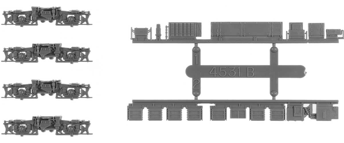 ＜8511＞動力台車枠・床下機器セット A-27（KDタイプ＋4531BM）