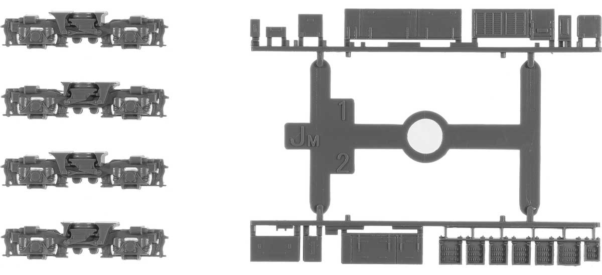 ＜8512＞動力台車枠・床下機器セット A-28