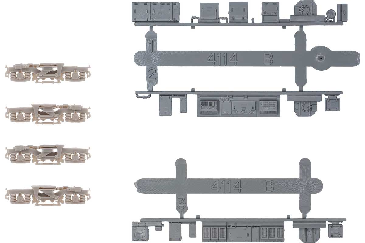 ＜8519＞動力台車枠・床下機器セット A-33（THタイプ＋4114BM）