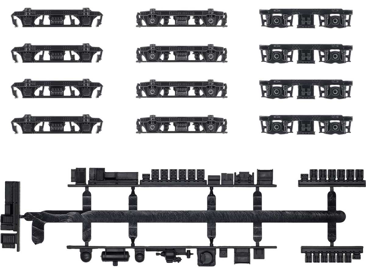 ＜8520＞動力台車枠・床下機器セット A-34（DT12／13／14＋8596BМ）