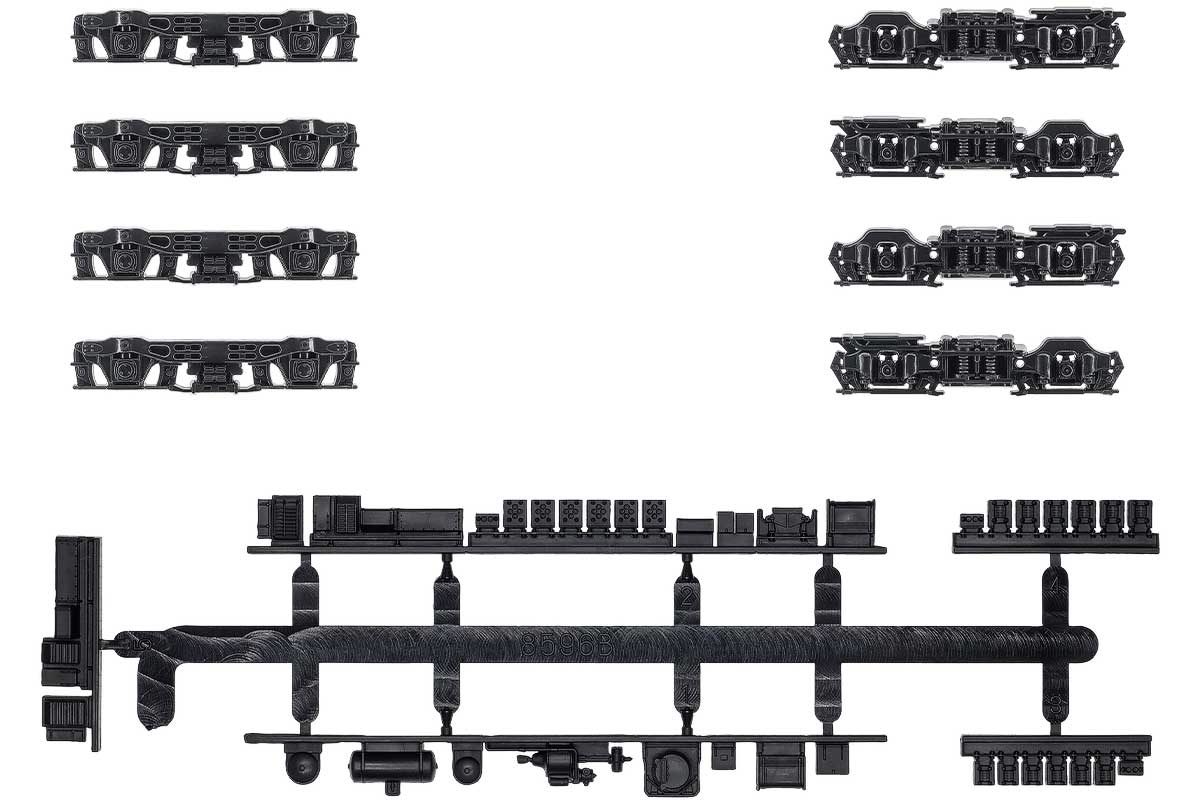 ＜8524＞動力台車枠・床下機器セット A-38（DT16／20＋8596BМ）