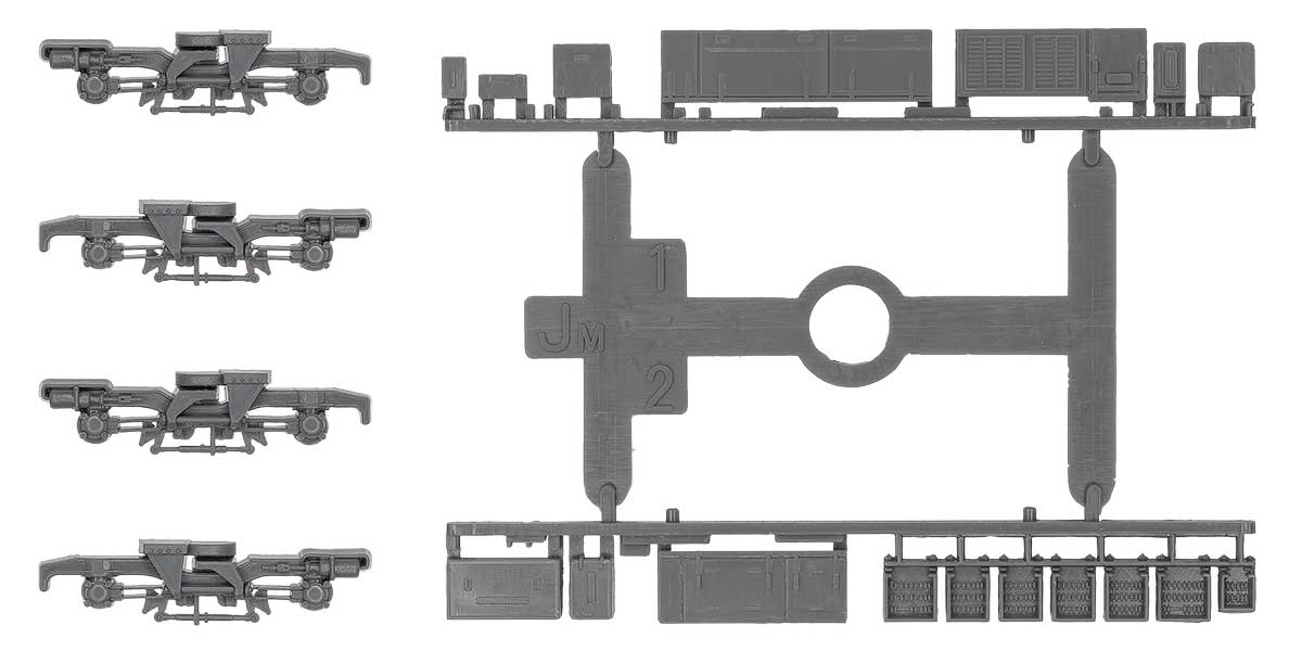 ＜8529＞動力台車枠・床下機器セット A-41（FS369＋JM）