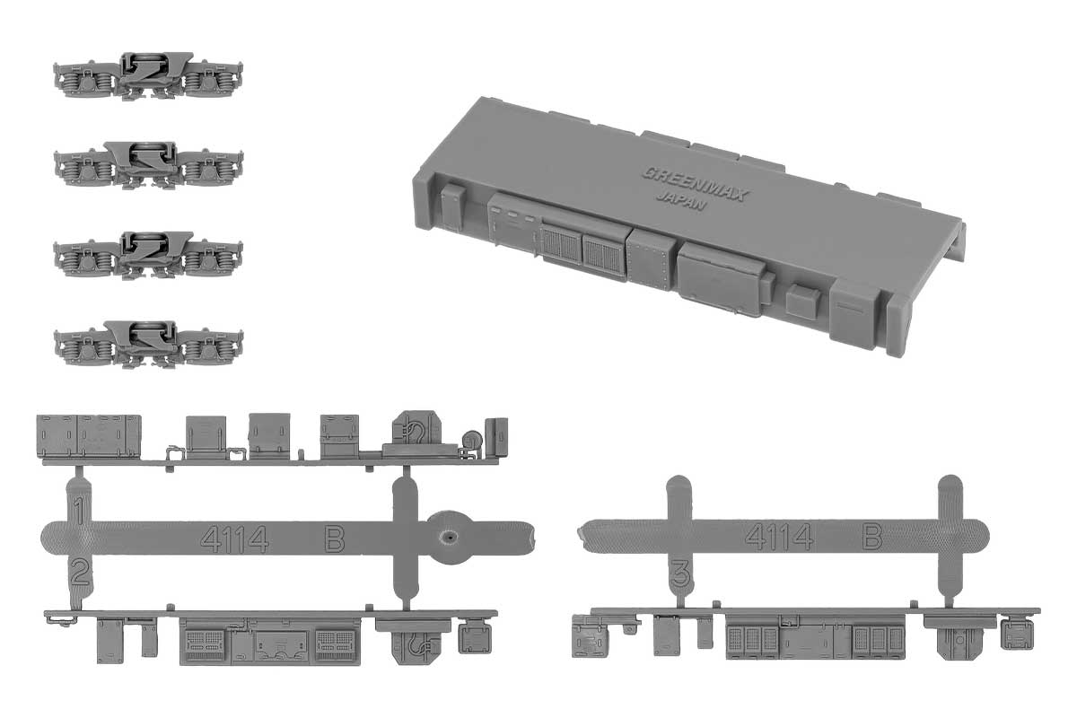 ＜8533＞動力台車枠・床下機器セット C-03 （TH2100＋4114BM／Tpu Mカバー）