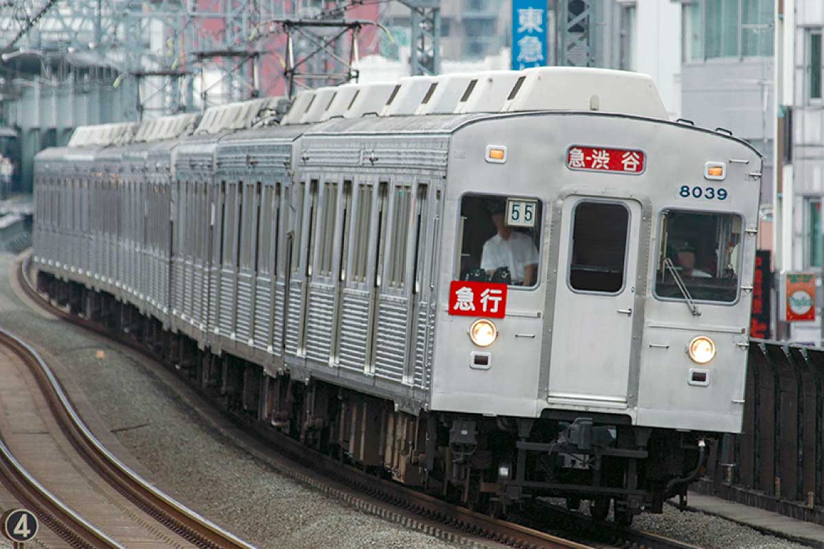 ＜14701＞着色済み 東急電鉄8000系8039編成タイプ 基本4両編成セット