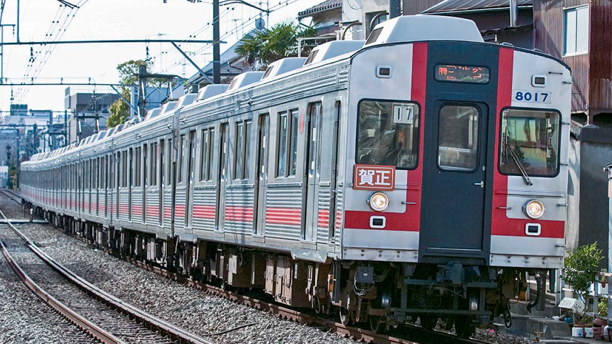 ＜14703＞着色済み 東急電鉄8000系更新車タイプ 基本4両編成セット