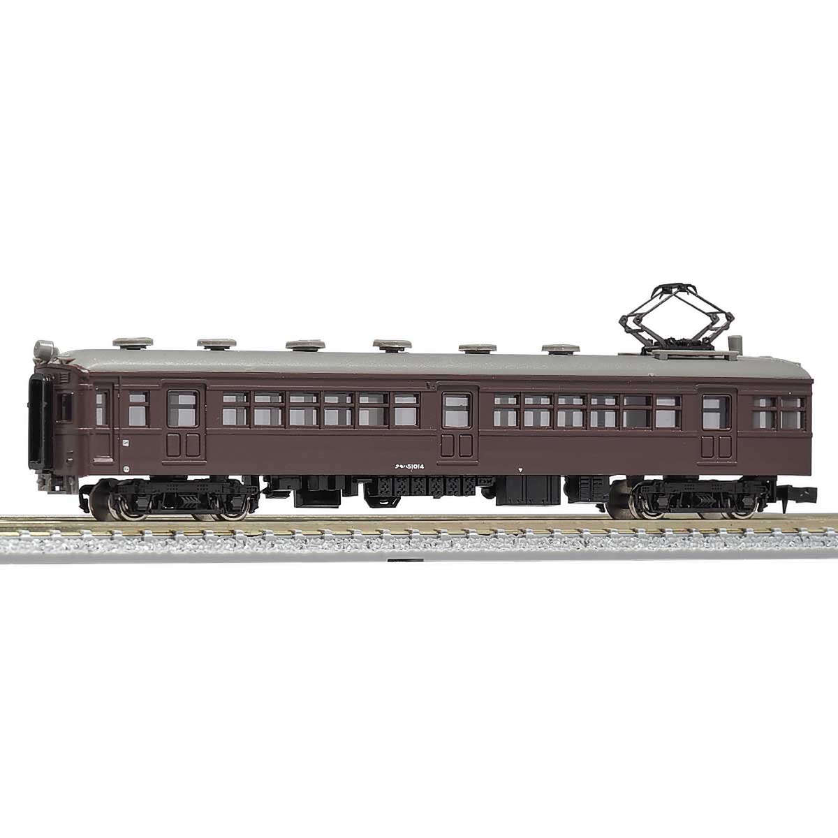 13005>着色済み クモハ51形制御電動車(半流)(茶色 13005>着色済み クモハ51形制御電動車(半流)(茶色