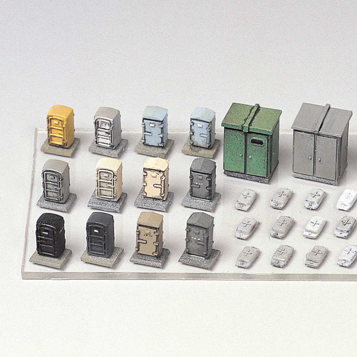 2181>キュービクル・継電箱・ATS地上子|ストラクチャーキット 2181>キュービクル・継電箱・ATS地上子|ストラクチャーキット