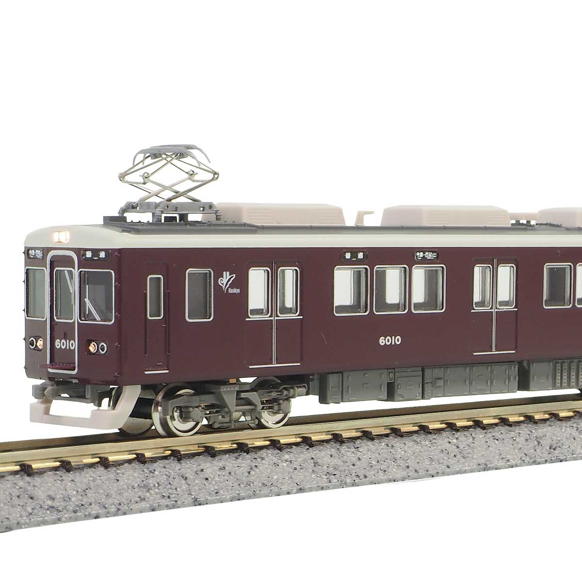 阪急百貨店 加工特製品 GM 阪急6000系 今津線 甲陽線 3両編成セット グリーンマックス 阪急6000系今津線(今津南線)・甲陽線 6020編成 の
