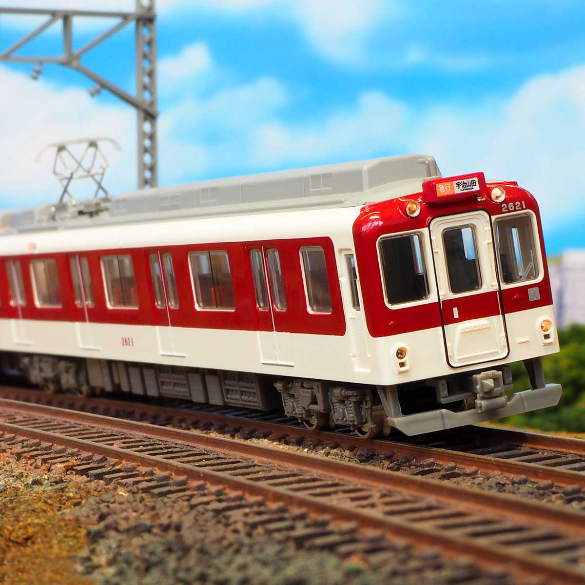 グリーンマックス近鉄2610系（L/Cカークロスパンタグラフ搭載2621編成） 30361＞近鉄2610系（L／Cカー・クロスパンタグラフ搭載・2621