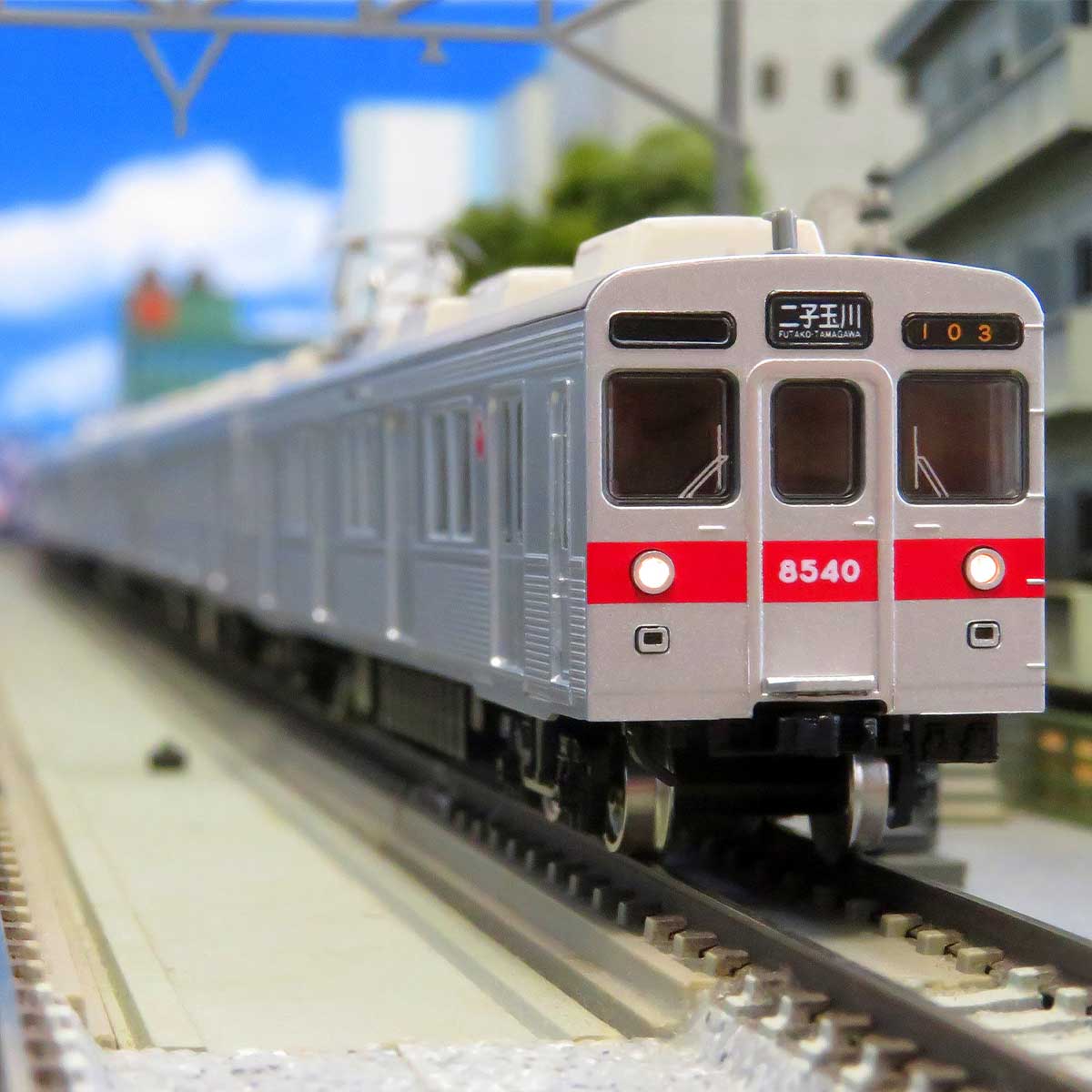 30374＞東急電鉄8500系（大井町線・8640編成・赤帯）5両編成セット