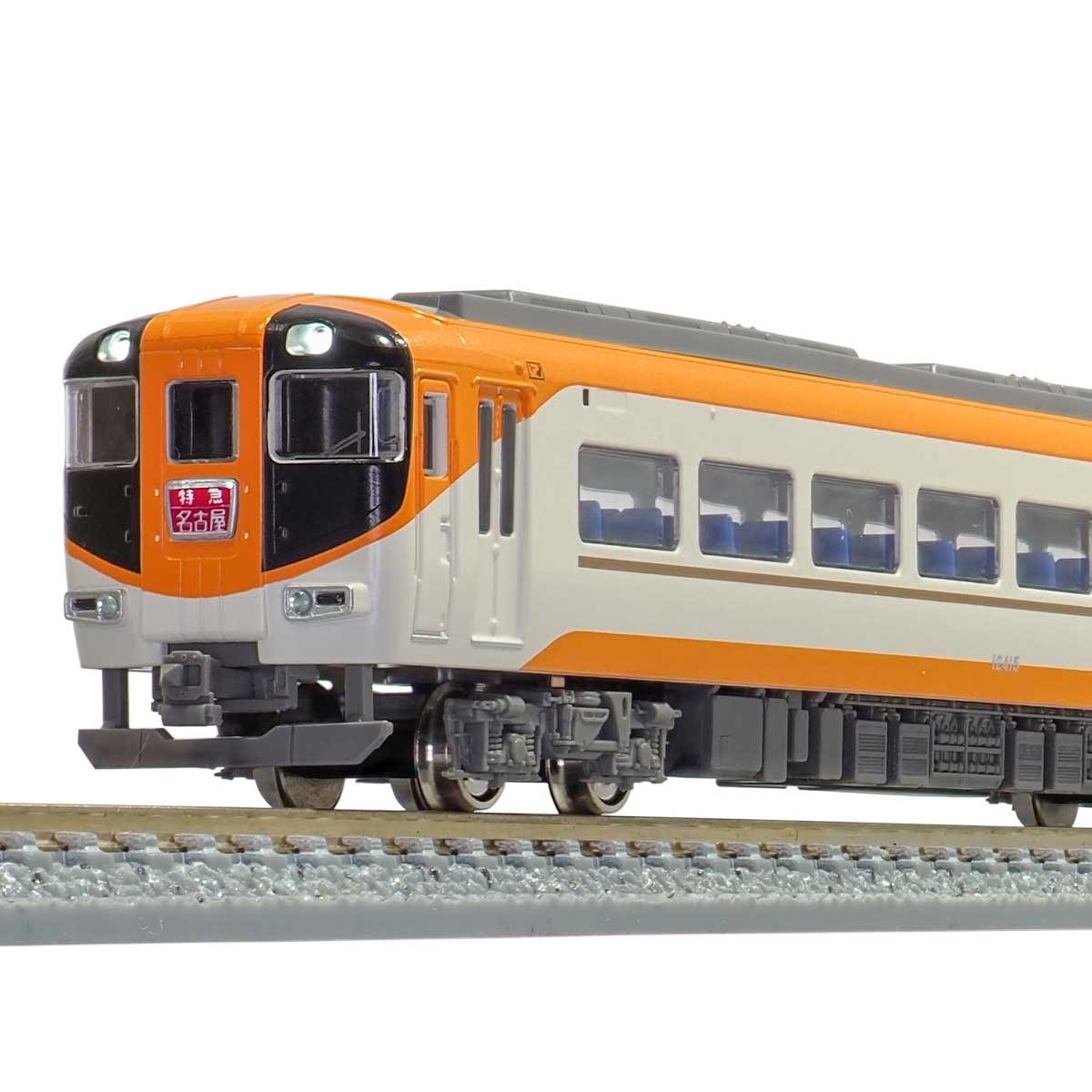 今季一番 近鉄12410系 4両セット動力付き 12415編成・新塗装 鉄道模型