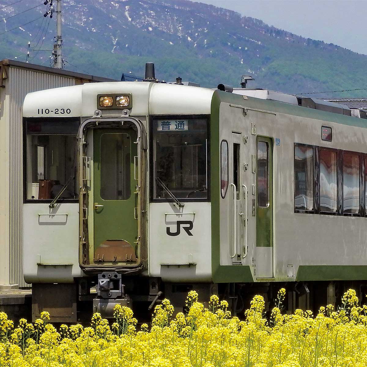 飯山線鉄道サボ　越後川口ー十日町