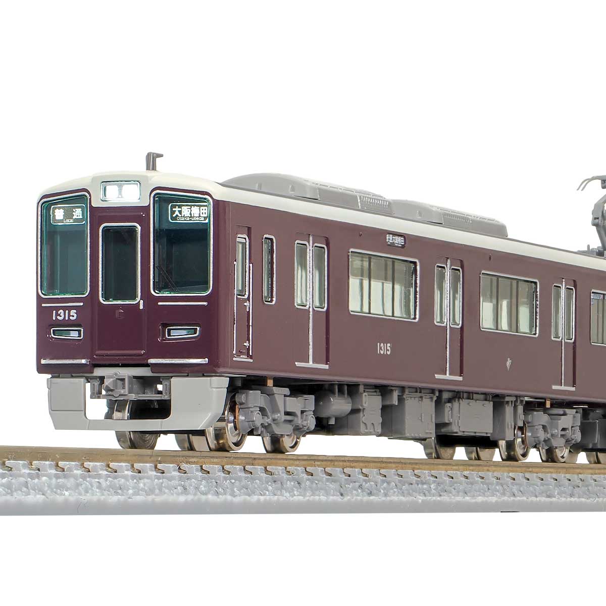 阪急電車館 阪急 1300系 コウペンちゃん号 京都線 8両編成セット 動力付き 32028＞阪急1300系（車番選択式）8両編成セット（動力付き）｜N