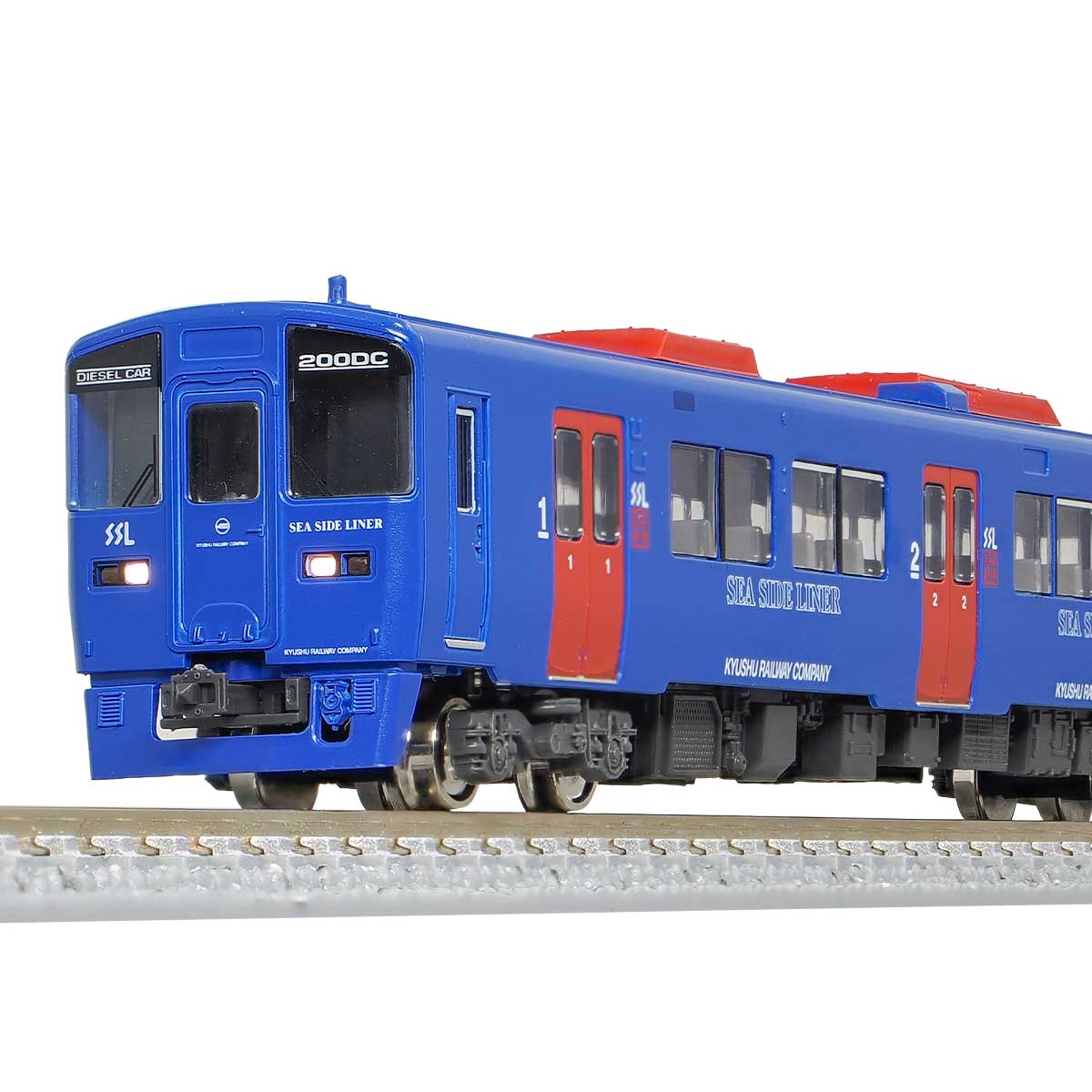 キハ200形 0+1000 シーサイドライナー グリーンマックス 4両 32042＞JR九州キハ200形（シーサイドライナー・車番選択式）増結