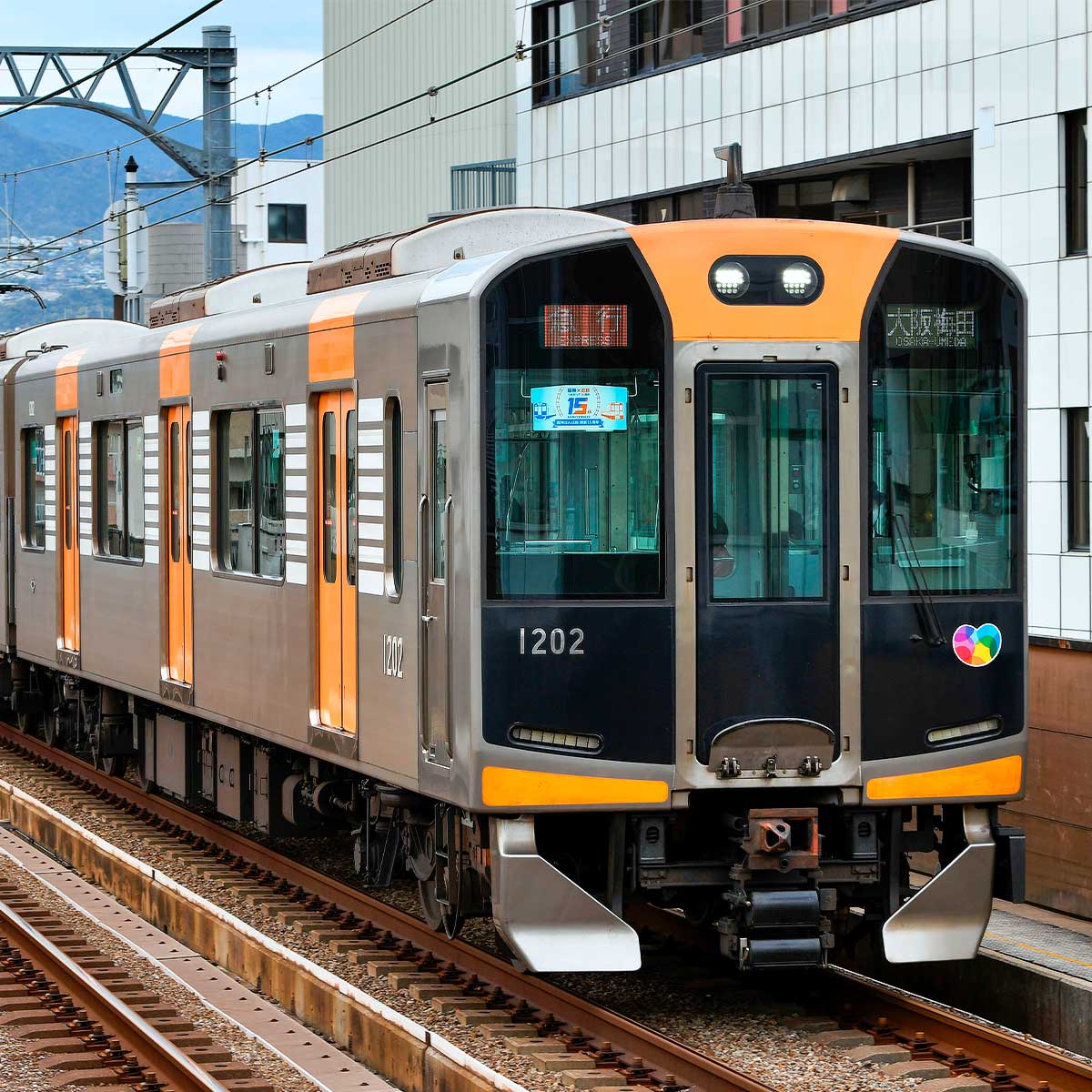 再生産】(N) 4134 阪神1000系 先頭車2両セット(動力車なし