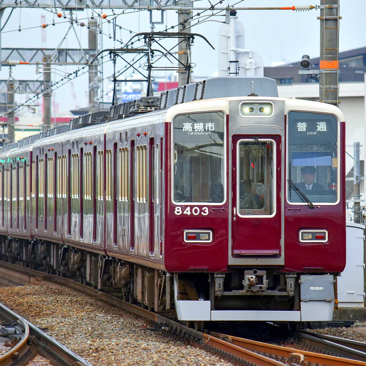 32117＞阪急8300系（2次車・8303編成・白ライト）8両編成セット