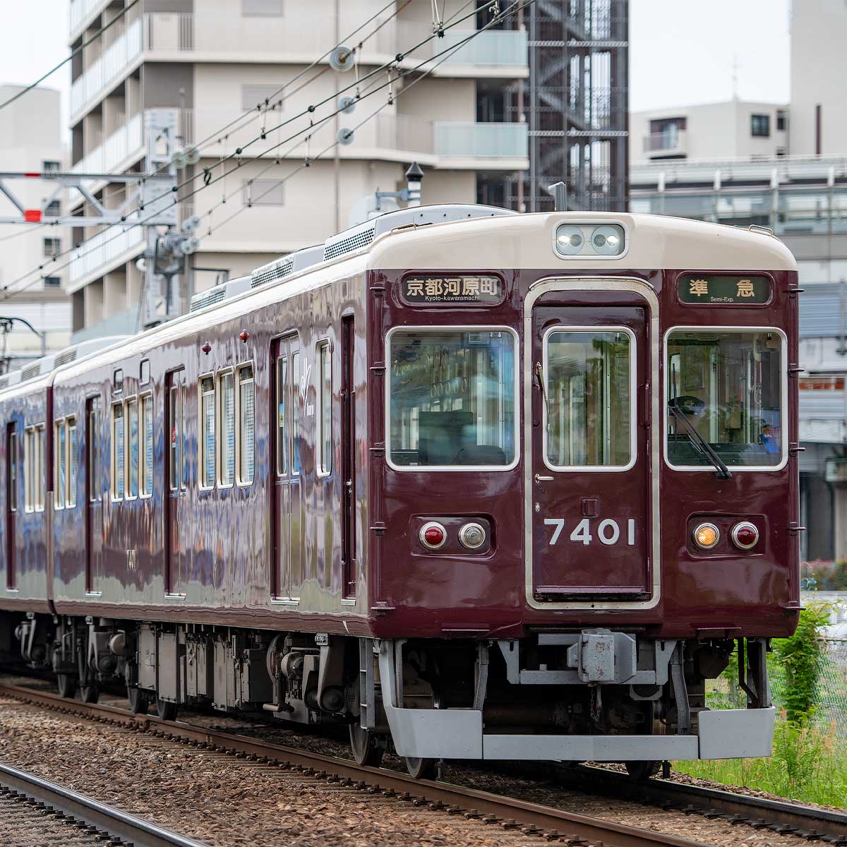 50817＞阪急7300系 （京都線・7300編成タイプ）7両編成セット