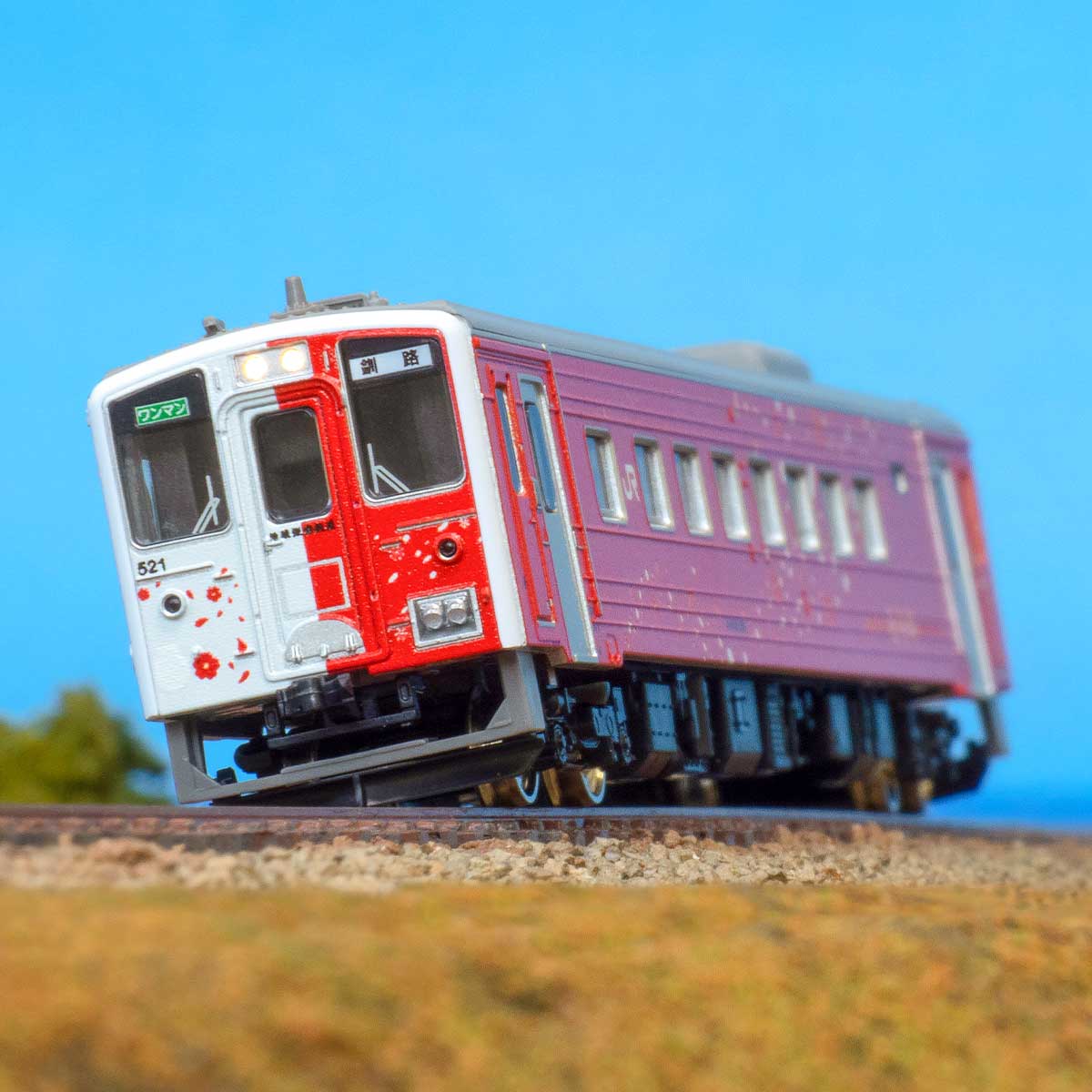 50845＞JR北海道キハ54形（500番代・白ライト・地球探索鉄道花咲線