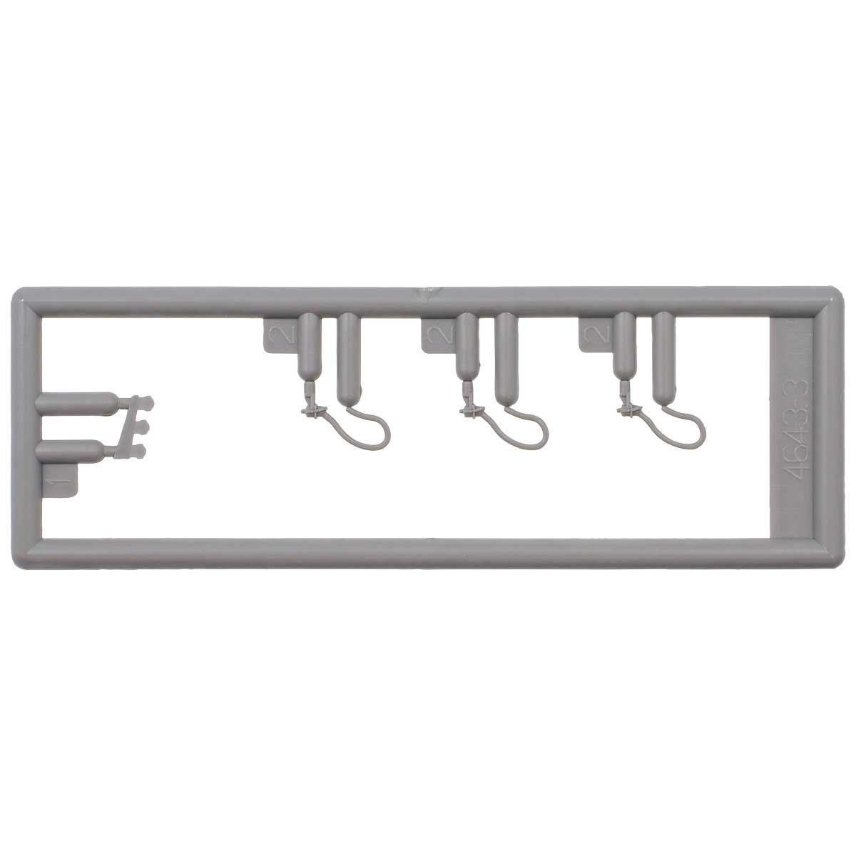 8037＞KE76ジャンパ栓納め（4個入り）｜車両用パーツ｜Nゲージ鉄道模型