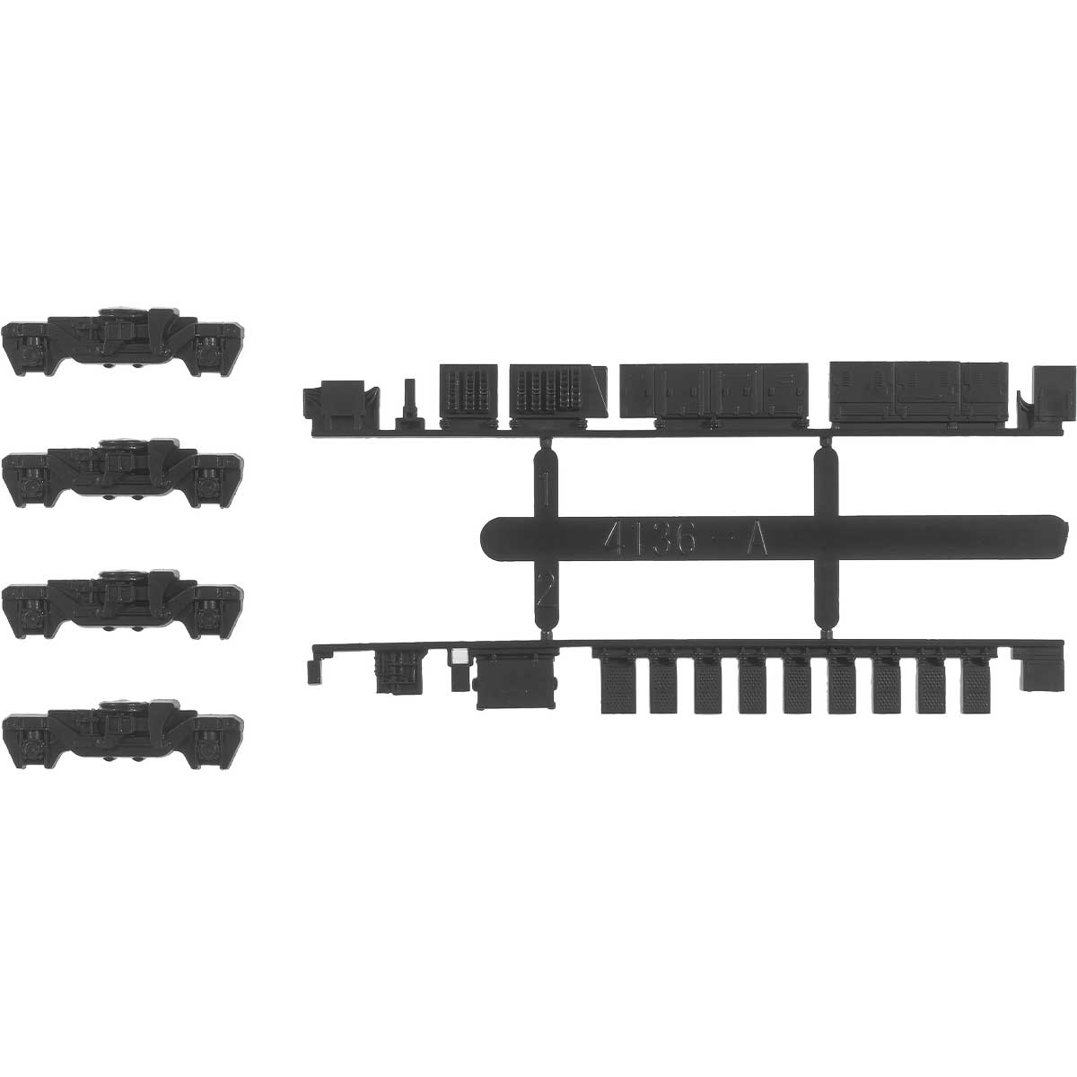 動力台車枠・床下機器セットA-08（TS807＋4136AM）