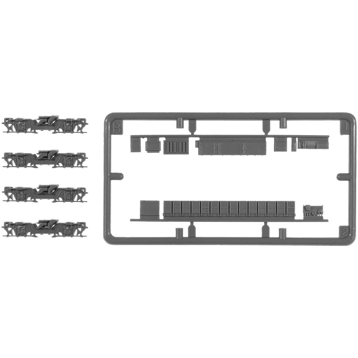 動力台車枠・床下機器セット A-13（TS809（810）＋BM）