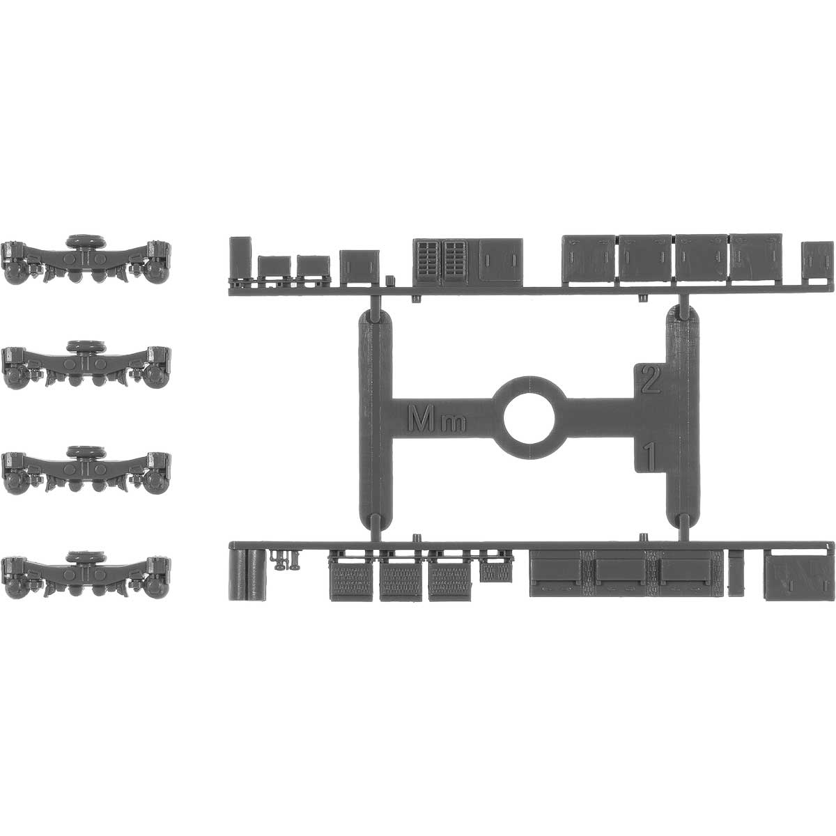 動力台車枠・床下機器セット A-19（KD306＋MM）
