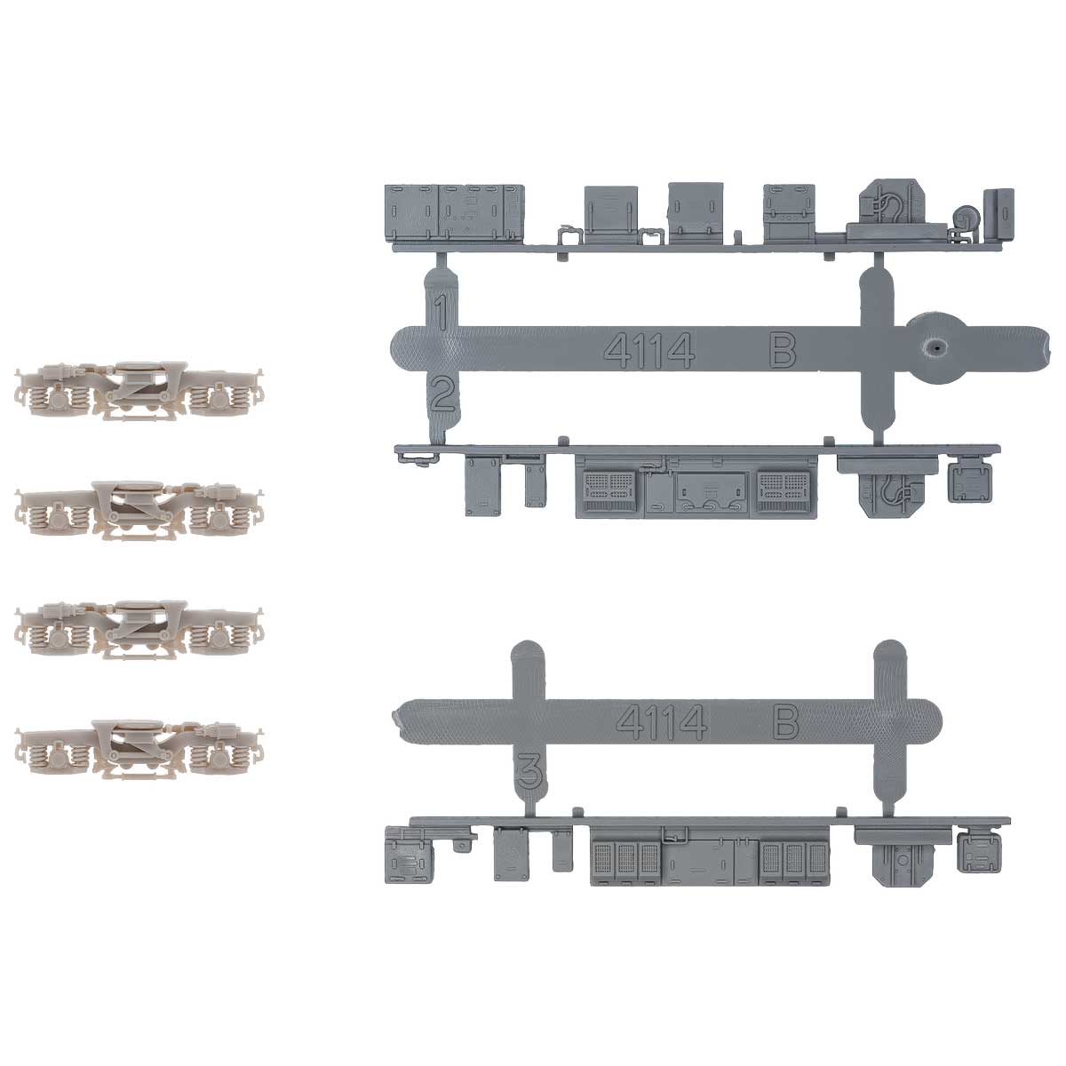 動力台車枠・床下機器セット A-33（THタイプ＋4114BM）