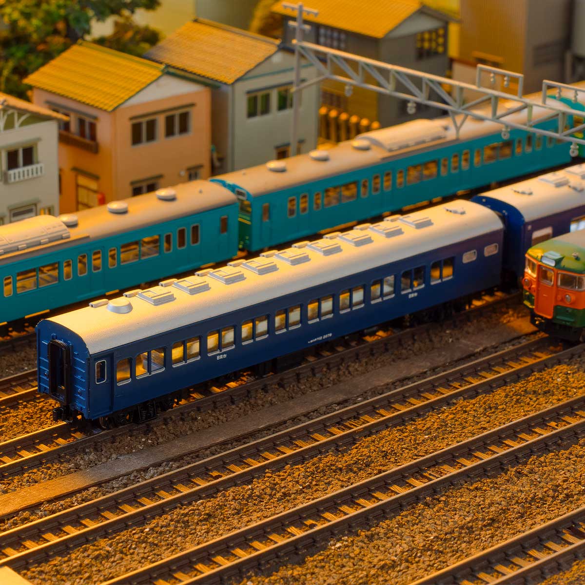Nゲージ　グリーンマックスエコノミーキットNo111 北の大地の急行列車　組立品 111＞北の大地の急行列車 6両編成セット｜エコノミーキット｜N