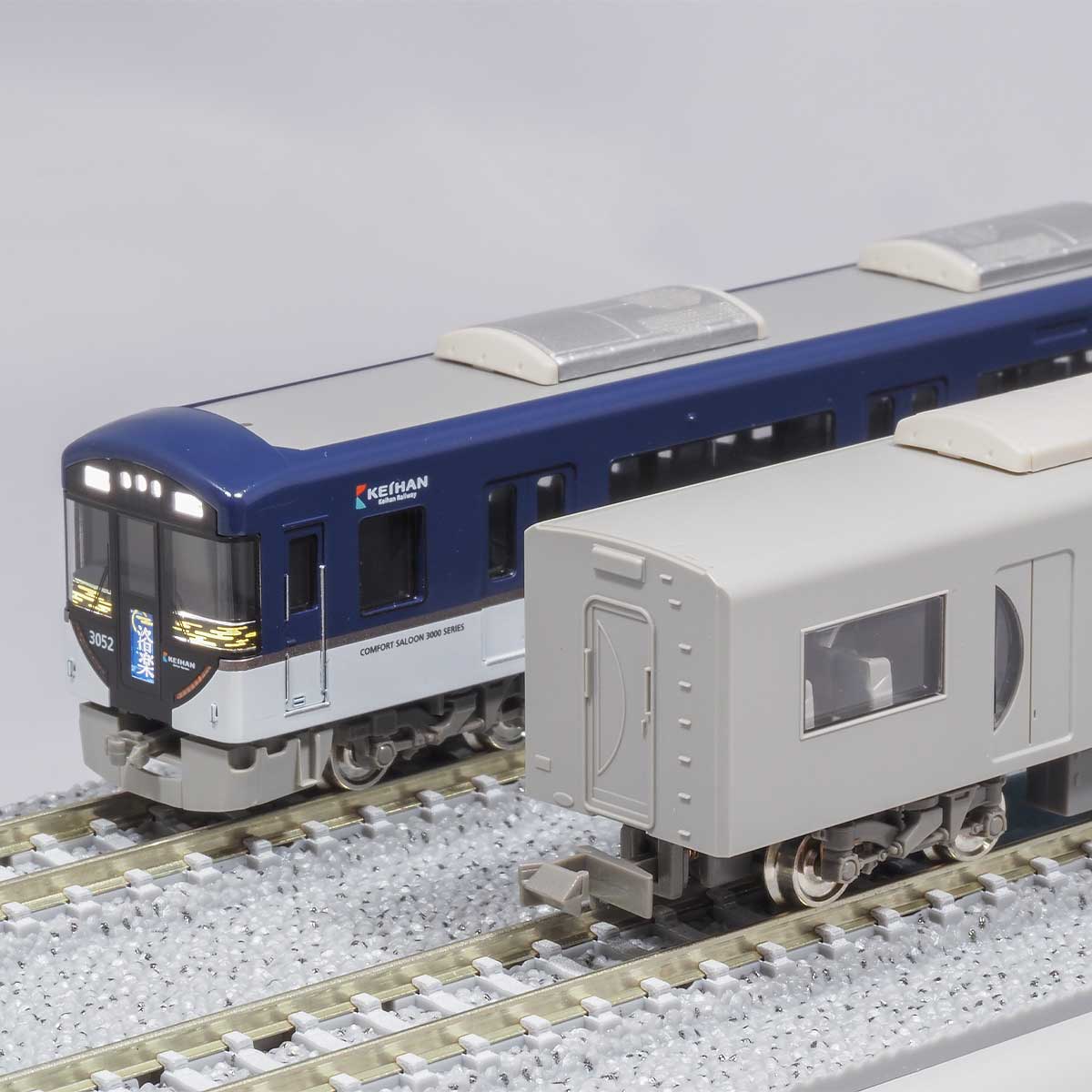 京阪3000系プレミアムカーの試作品｜試作品情報｜Nゲージ鉄道模型のグリーンマックス