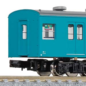 1268C＞JR103系関西形 クハ103（低運・ユニット窓・スカイブルー