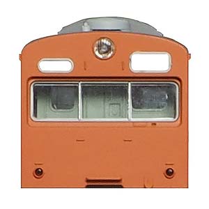 国鉄（JR）103系＜低運・非ユニット窓・冷改車・オレンジ＞ 基本4両編成ボディキットA