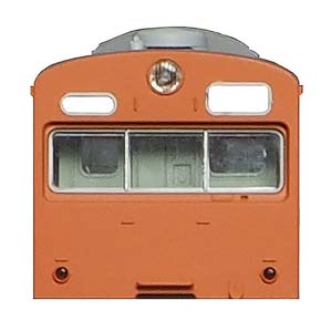 国鉄（JR）103系＜低運・非ユニット窓・冷改車・オレンジ＞ 基本4両編成ボディキットA