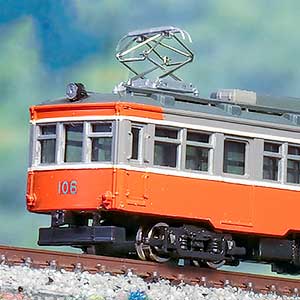 箱根登山鉄道旧型車モハ1＋モハ2 未塗装ディスプレイキット