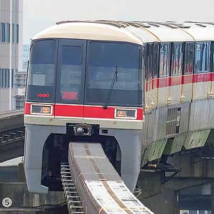 東京モノレール1000形ディスプレイキット（登場時塗装）6両編成セット