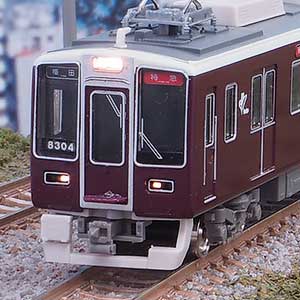 阪急8300系「京都線」3次車 交差パンタ車6両編成セット（動力付き）