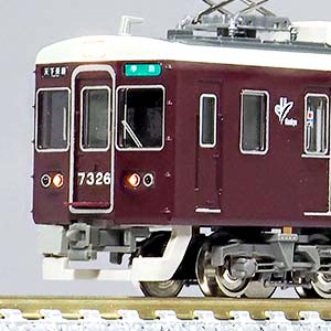 阪急7000／7300系増結用先頭車2両セット（動力無し）