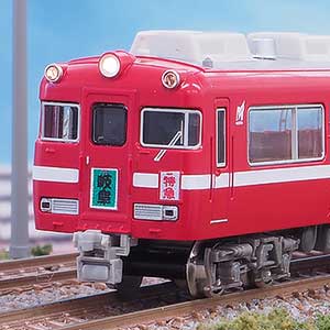 名鉄7700系白帯車（妻面窓付き）増結2両編成セット（動力無し）