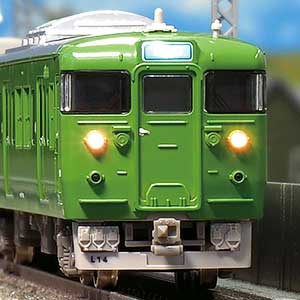 JR113系7700番台（30N体質改善車・L14編成・床下グレー）増結4両編成セット（動力無し）