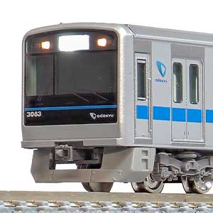 小田急3000形（3083編成・インペリアルブルー帯）増結用中間車6両セット（動力無し）