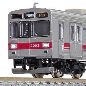 東急電鉄2000系（田園都市線・2003編成・白ライト）基本6両編成セット（動力付き）