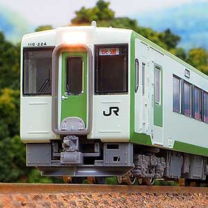 JRキハ110形（200番代・前期形・快速あがの）3両編成セット（動力付き）