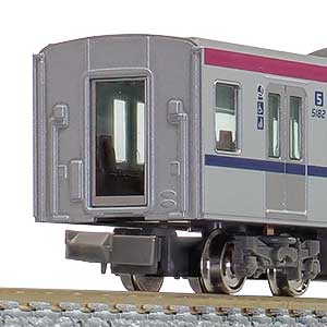 京王5000系（ロングシート）増結用中間車4両セット（動力無し）