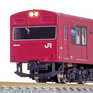 JR103系3500番台 播但線（台車黒）4両編成セット（動力付き）