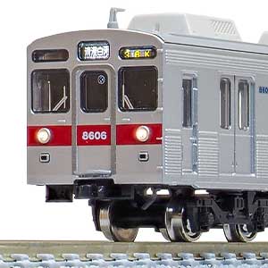 東急電鉄8500系（8606編成・黄色テープ付き）増結用中間車6両セット（動力無し）