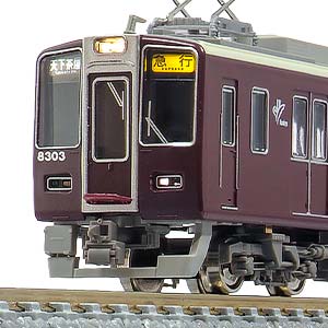 阪急8300系（2次車・8303編成・旧塗装）8両編成セット（動力付き）