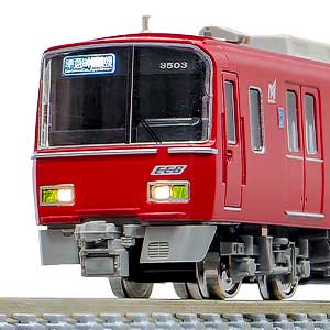 名鉄3500系（機器更新車・行先表示点灯）基本4両編成セット（動力付き）