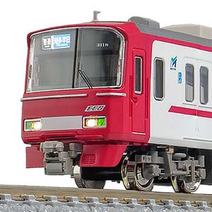 名鉄3100系2次車（新塗装・3118編成）増結2両編成セット（動力無し）