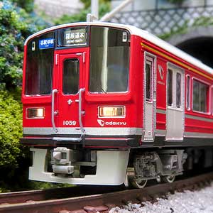小田急1000形（赤・車番選択式）4両編成セット（動力付き）