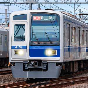 西武6000系アルミ車（6151編成・戸袋窓閉鎖後）増結用中間車6両セット（動力無し）